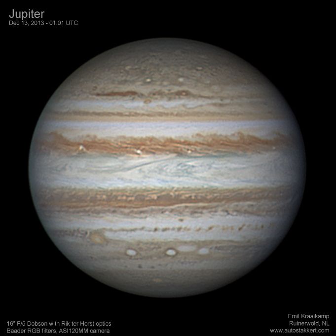 20131213_0101_UTC_Jupiter_RGB_Emil_Kraai
